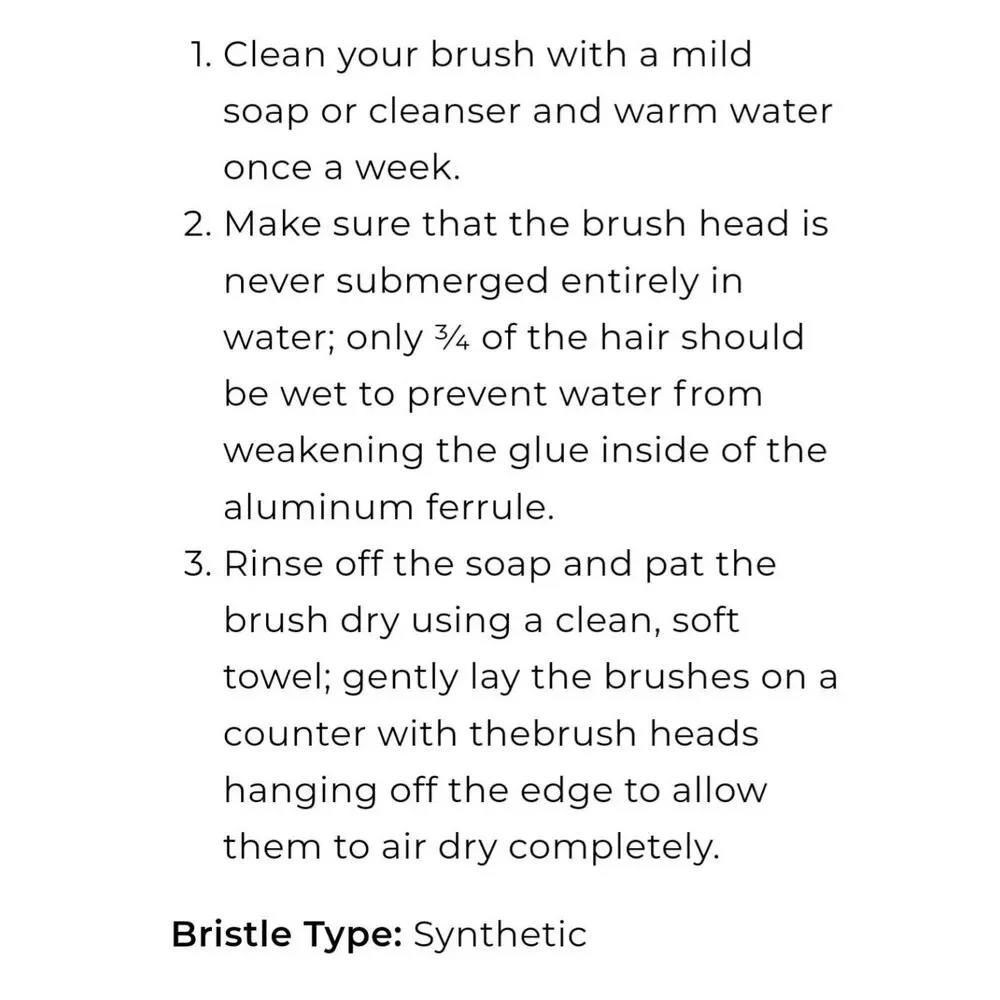 Jaclyn Cosmetics [Bring The Light] Highlighter Brush‎ Trio